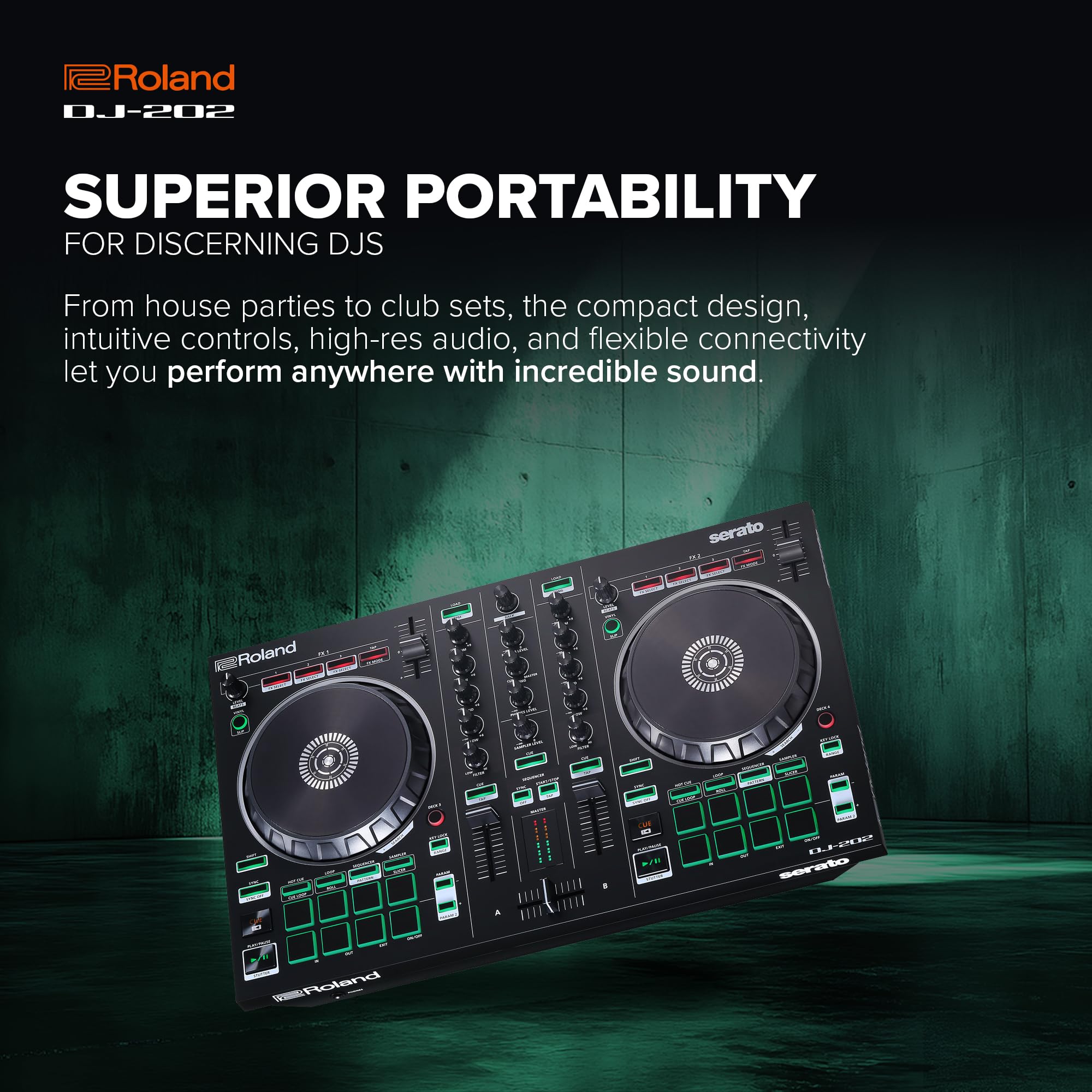 【3/14-3/16値下げ！】 Roland DJ-202 DJコントローラー 3/14-3/16値下げ！】 Roland DJ-202 DJコントローラー 3/14-3/16